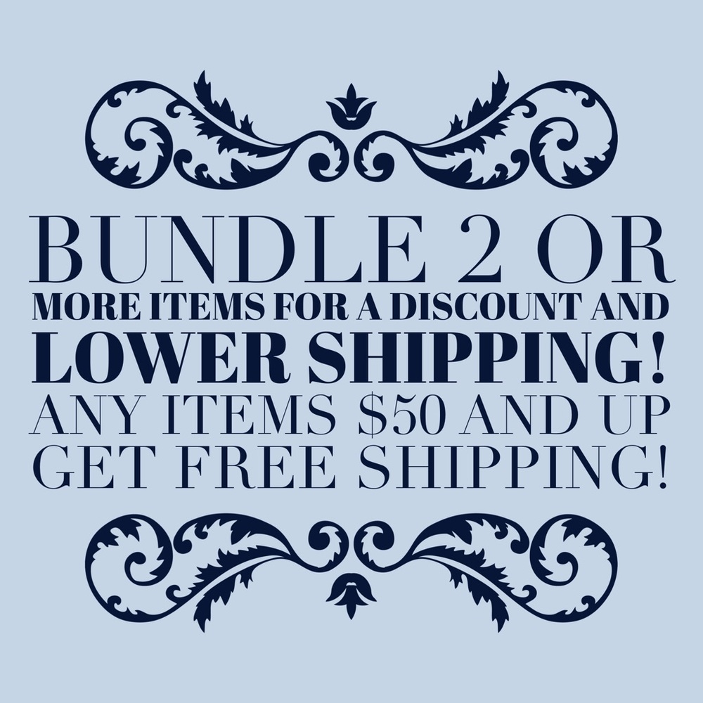 Reasonable offers welcome!